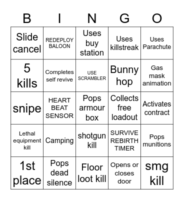 FORTUNES KEEP Bingo Card