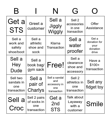 BINGO TIME! Bingo Card