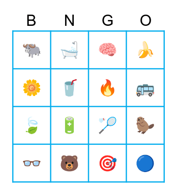 B-Bingo Card