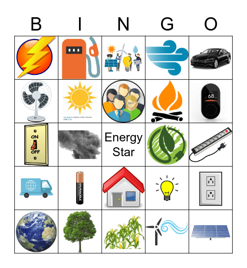 Madison Gas & Electric Bingo Card