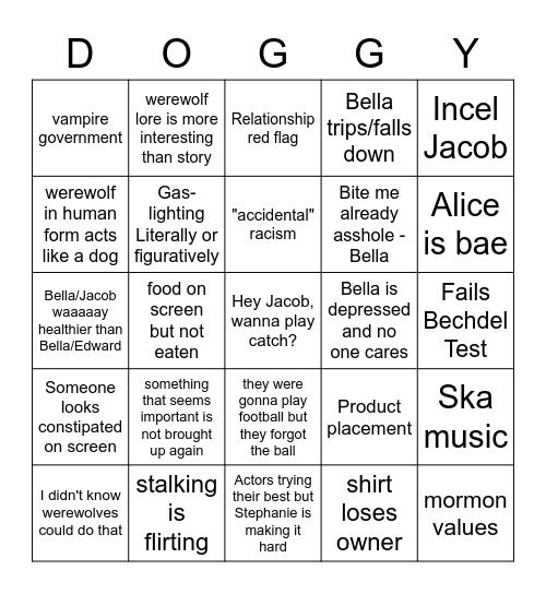 No one special. Just...king of the ocean Bingo Card