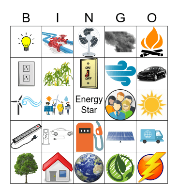 Madison Gas & Electric Bingo Card