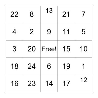 Get to Know One Another :) Bingo Card