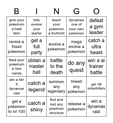 marlon baka Bingo Card