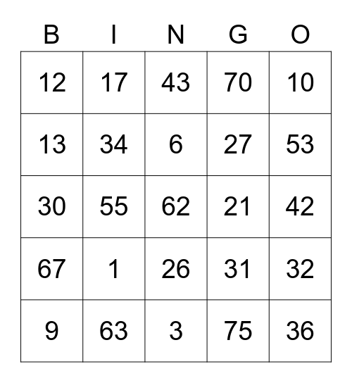 Cobalt's Bingo Card (Round 2) Bingo Card