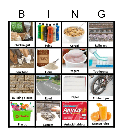 LIMESTONE BINGO Card