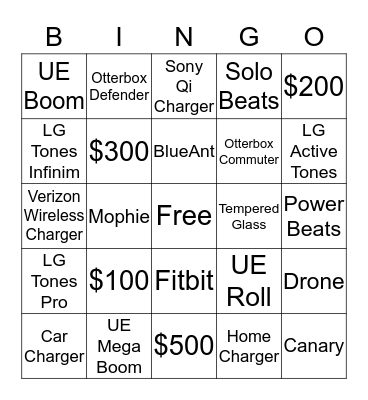 ART BINGO Card