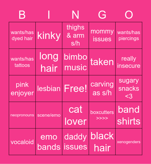 cleos bingo! Bingo Card