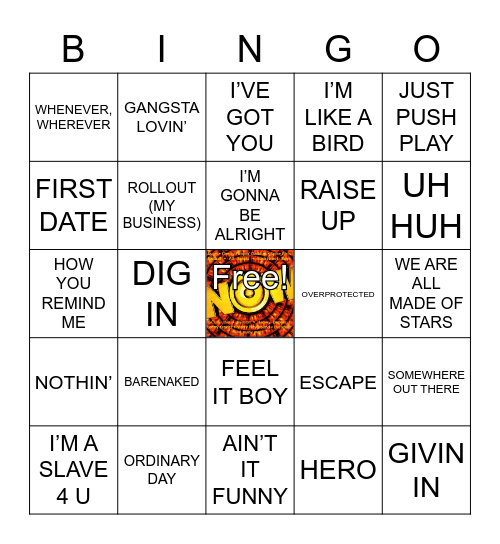 NOW CD 9,10,&11 - REGULAR BINGO Card