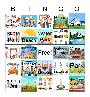 Around The Community Bingo Card