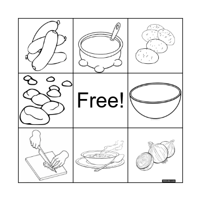 Stone Soup Bingo Card