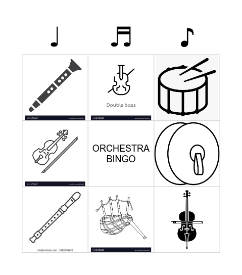 Musical Bingo by noblestviolist Bingo Card