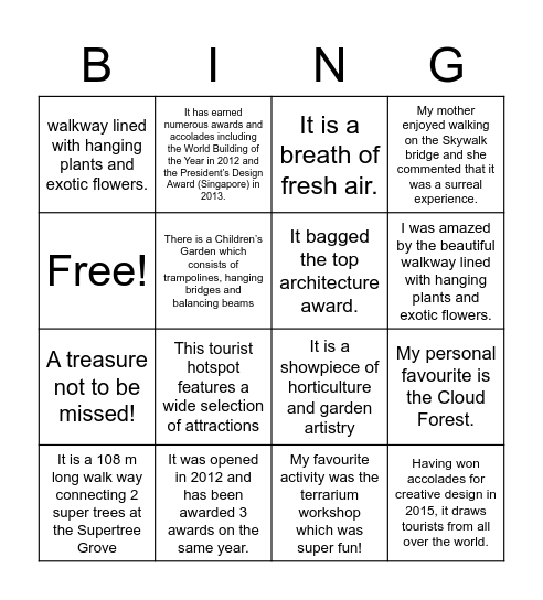 I am Persuaded! Bingo Card