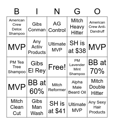 BACK TO SCHOOL BINGO Card