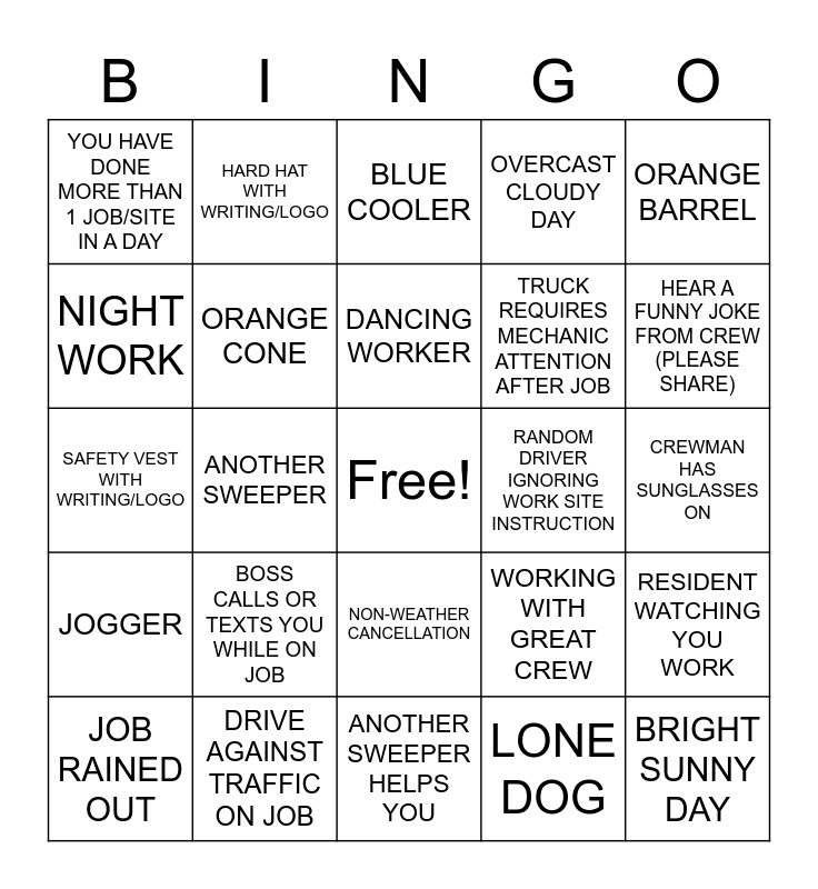 on-the-clock-sweeping-bingo-card