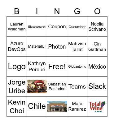 Photon Lotto Bingo Card