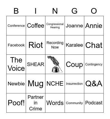 HMASDC - 7/22/2022 Bingo Card