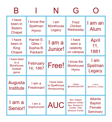 SpelHouse BINGO Card