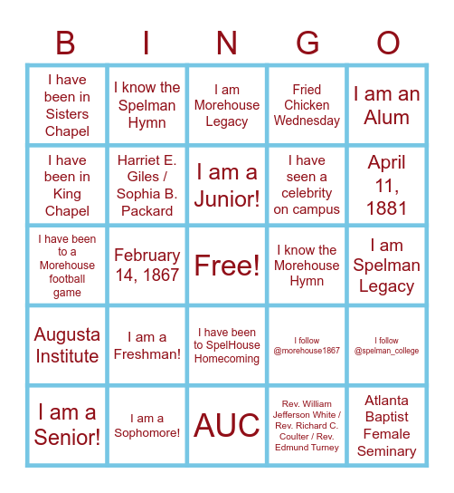 SpelHouse BINGO Card