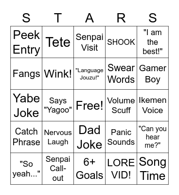 Tempus Debuts Bingo Card