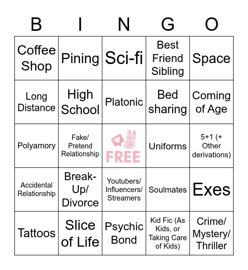 SOOBFEST Bingo Card