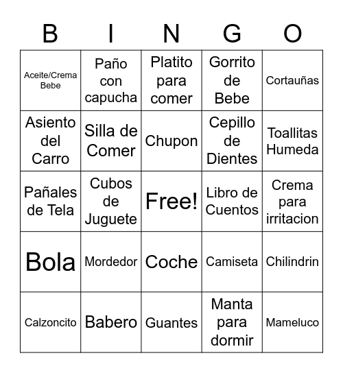Bingo de Felipe Bingo Card