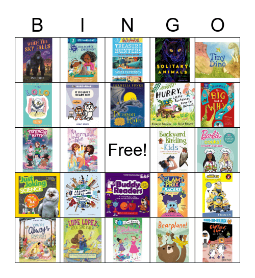 HPL Family BINGO Boogie Bingo Card
