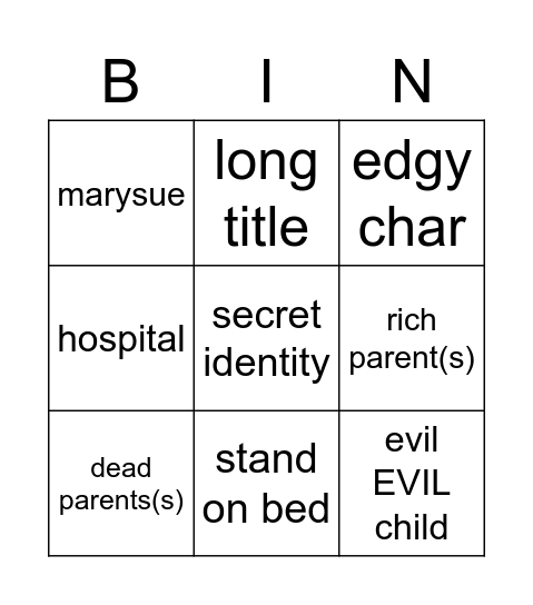 sekaiiiiii e day Bingo Card