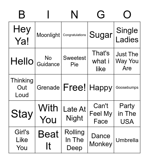 STL Day Bingo Card