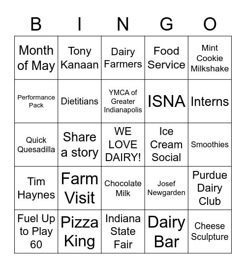 August 2022 Board Meeting Bingo Card