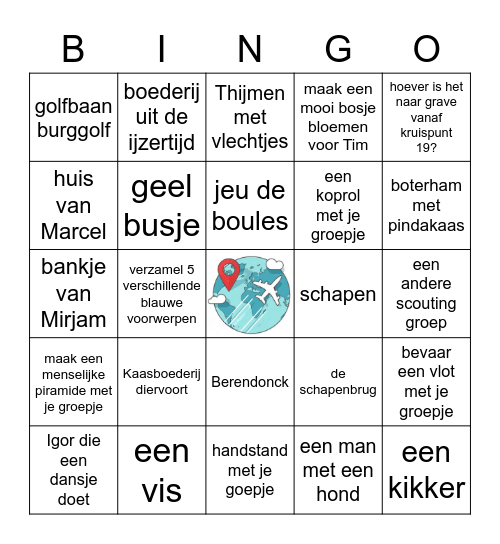 Untitled Welpen Bingo Card