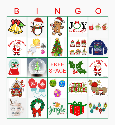Bingo December 2021 Bingo Card