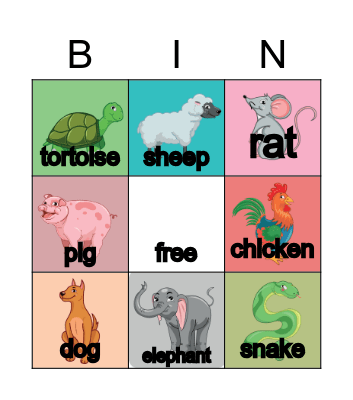 vocabulary building Bingo Card