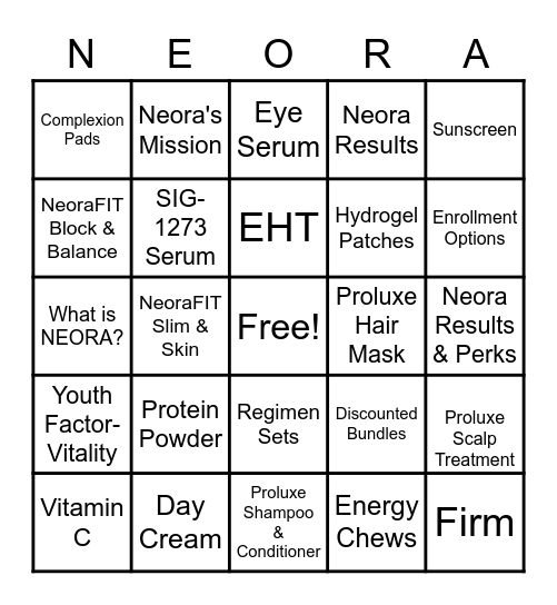 Be Your BEST Bingo Card