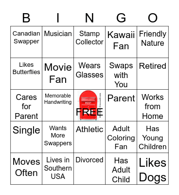 Name a Slam Swapper Who Has the Trait Bingo Card