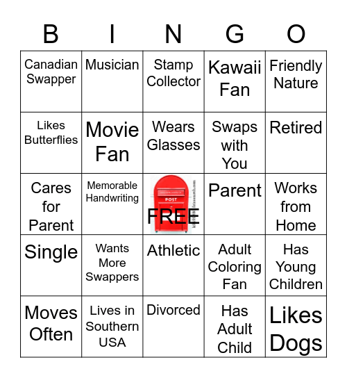 Name a Slam Swapper Who Has the Trait Bingo Card