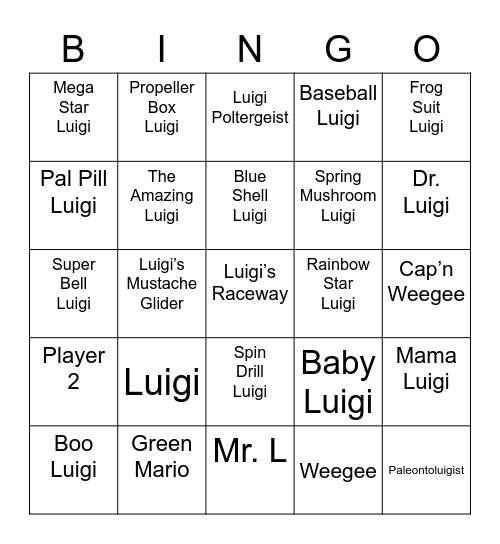 Sololek's Bingo Card (Round 2) Bingo Card