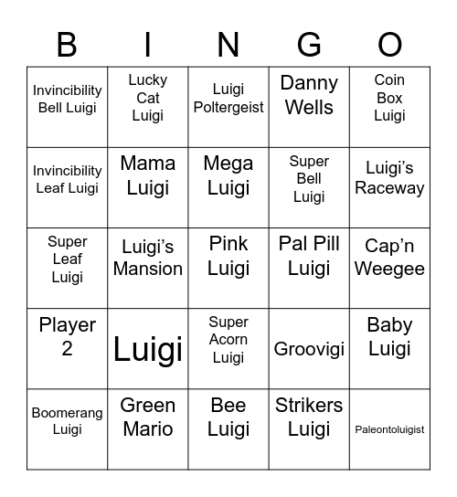 Frosty's Bingo Card (Round 2) Bingo Card