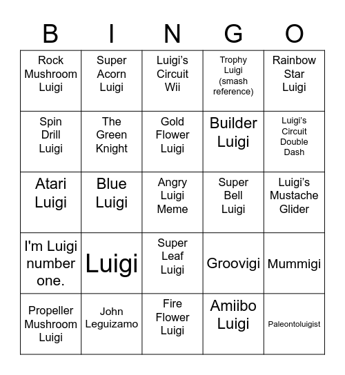 Holly's Bingo Card (Round 2) Bingo Card