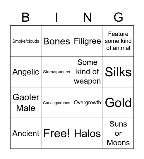 he's a gamer Bingo Card