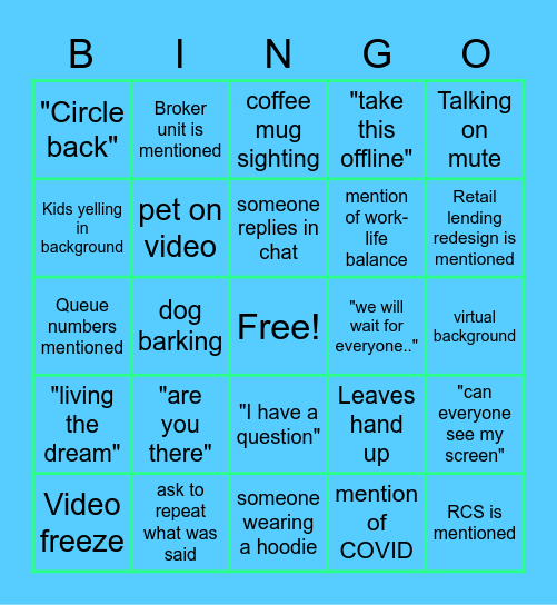 PL BINGO Card