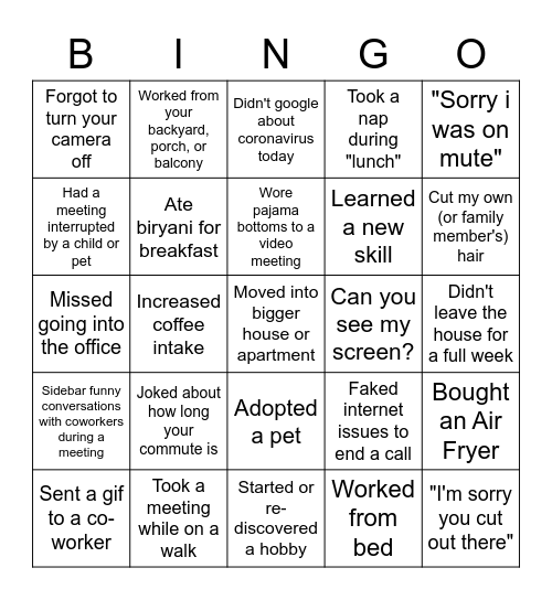 MyT Retro July-Aug Bingo Card