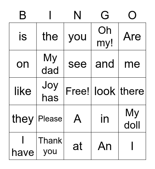 Saeyun's Bingo Game Bingo Card