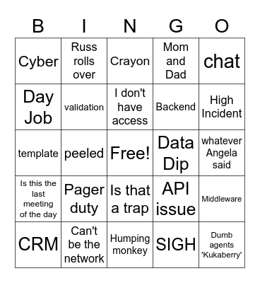 F.A.S.T     BINGO Card