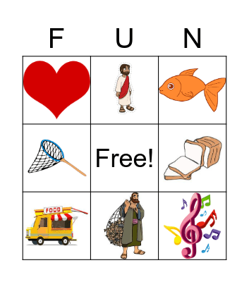 Food Truck Sunday Bingo Card