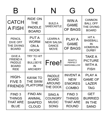 LIBERTYVILLE DENTAL LAKE LIFE 2022! Bingo Card