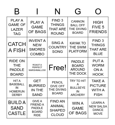 LIBERTYVILLED DENTAL LAKE LIKFE 2022! Bingo Card