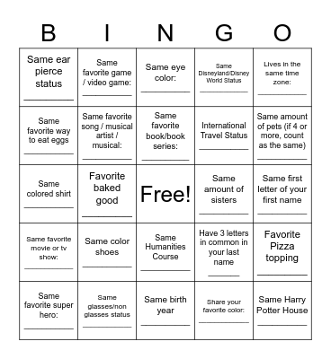 DAO People Bingo Card