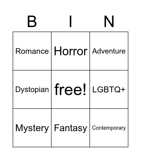 welcome worms! Bingo Card