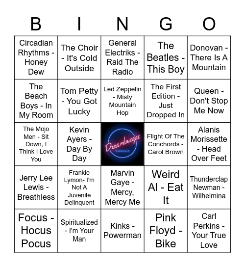 VB W3G1 Bingo Card
